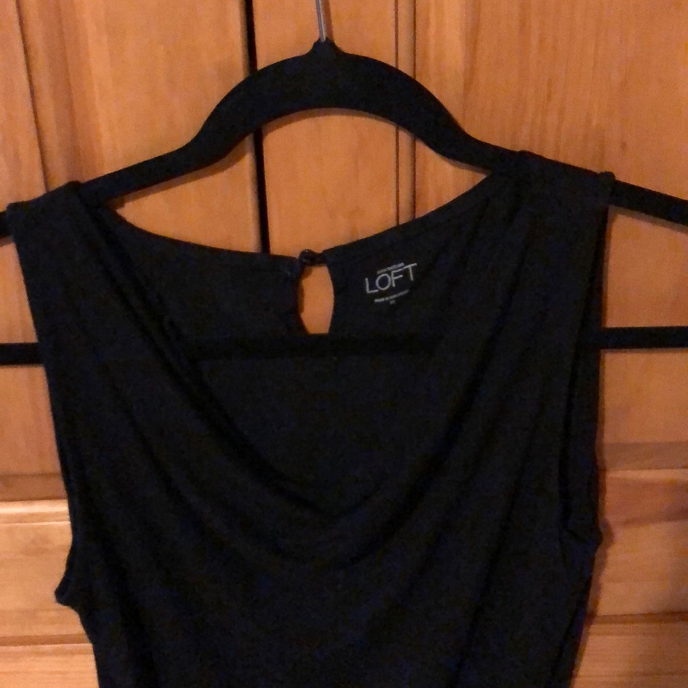 AnnTaylor LOFT Black Tank